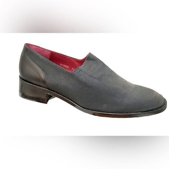 Donald Pliner JACKSON Tumbled Calf Leather Loafer